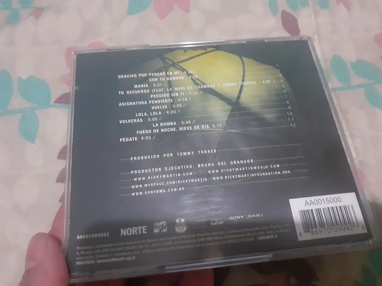 CD Ricky Martin Unplugged - Foto 2