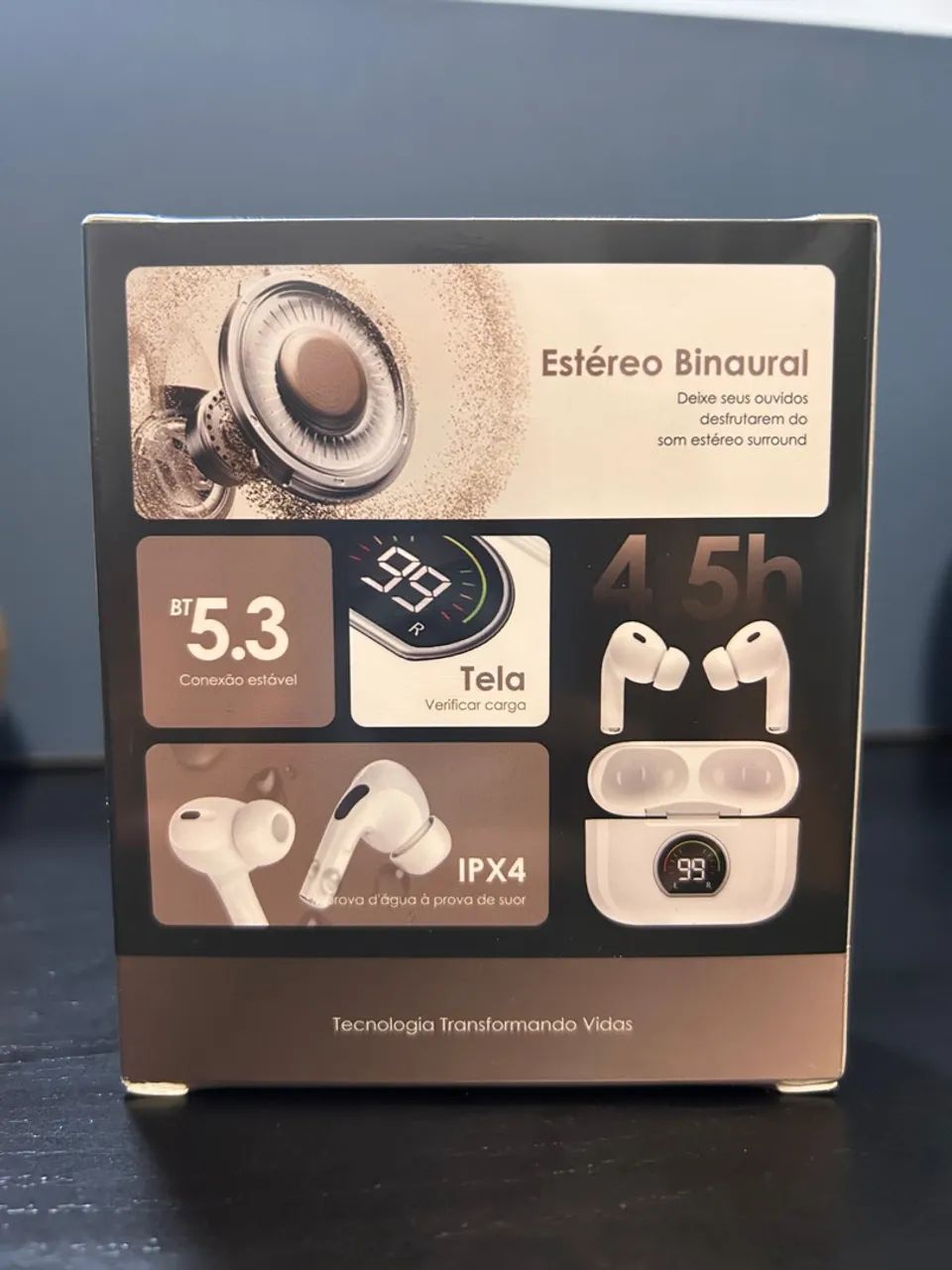 Fone de Ouvido Bluetooth Sem Fio - Foto 2