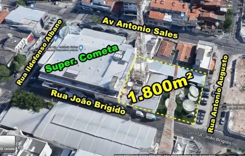 VERAS VENDE TERRENO 1.800m² NA RUA ANTONIO AUGUSTO