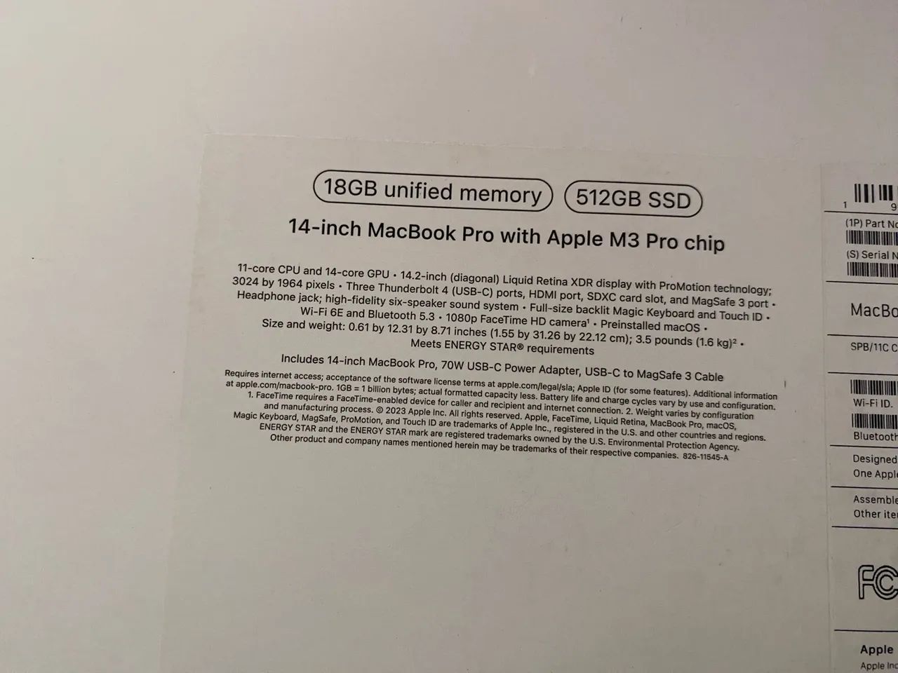 MacBook Pro 14 polegadas M3Pro - Foto 3