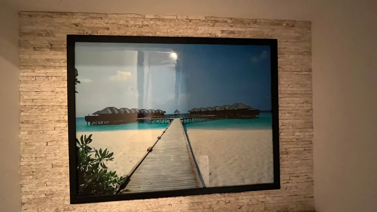 Quadro Decorativo Paisagem Tropical