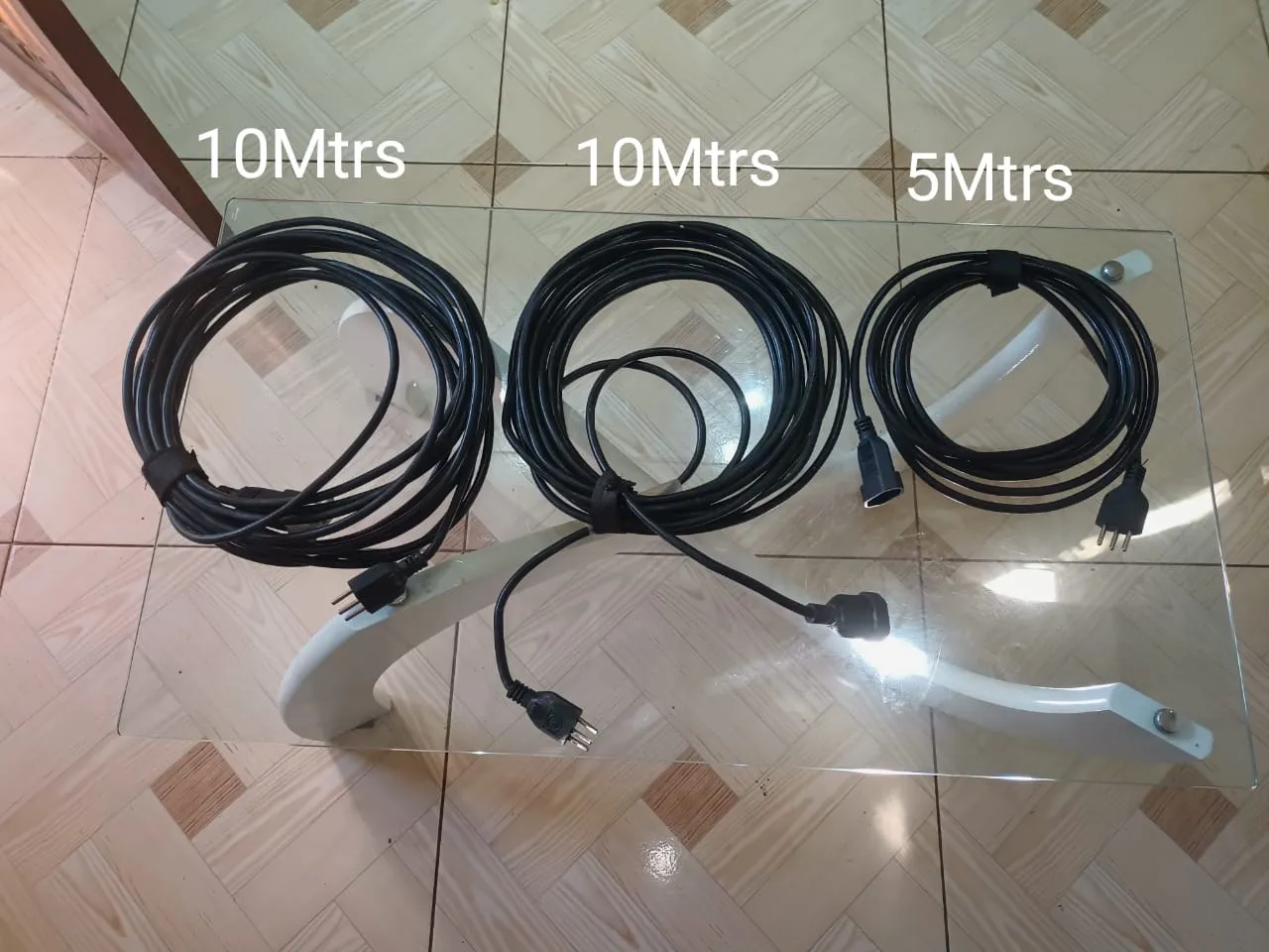 Cabos de extensão 10m e 5m