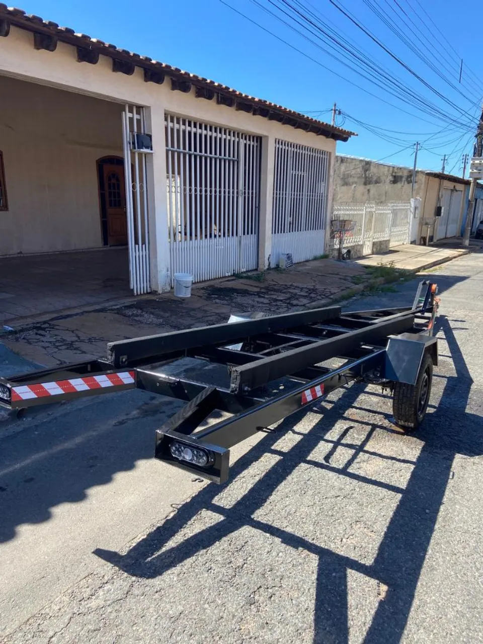 Carretinha p/ barcos de 5,5 e 6 metros