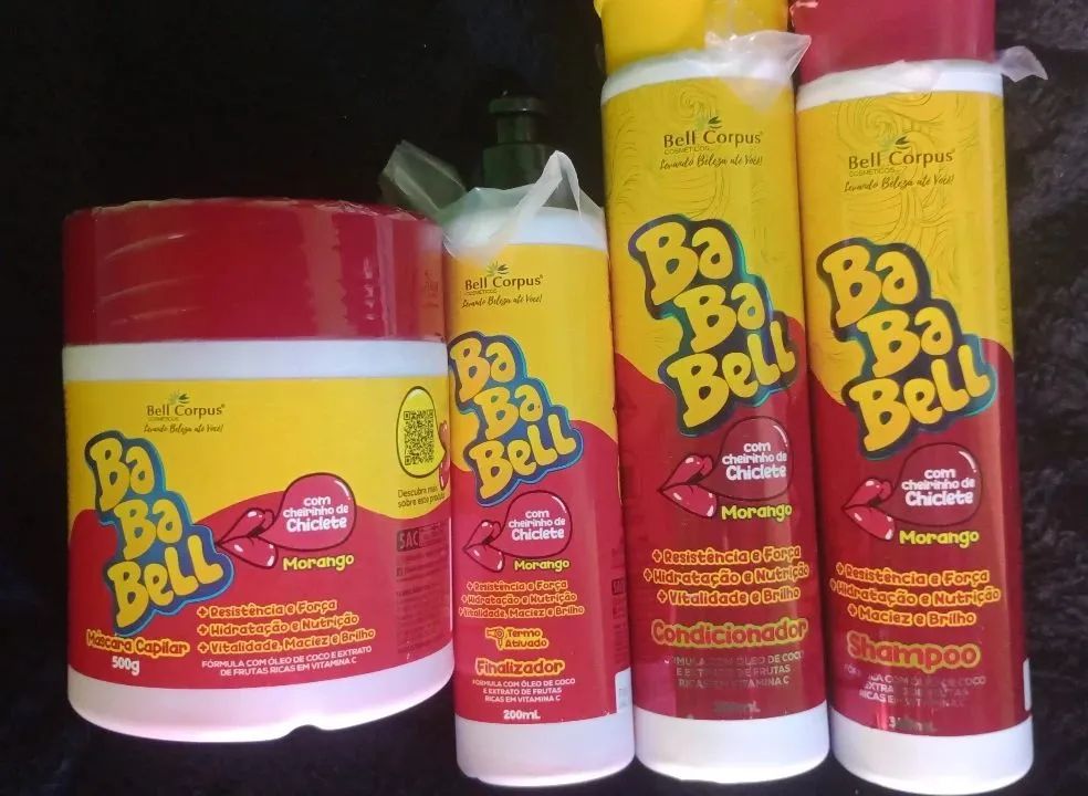 Kit Ba Ba Bell - Shampoo, Condicionador e Finalizador - Foto 2
