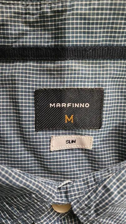 Camisa Social Azul Listrada - Marfino  - Foto 2