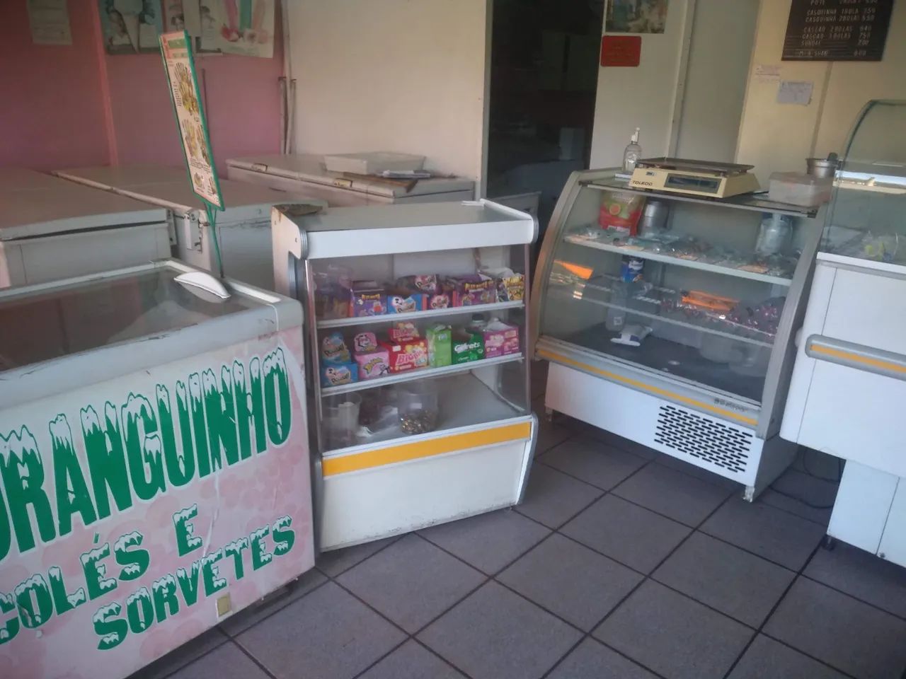 Freezer Horizontal para Sorvetes e Picolés