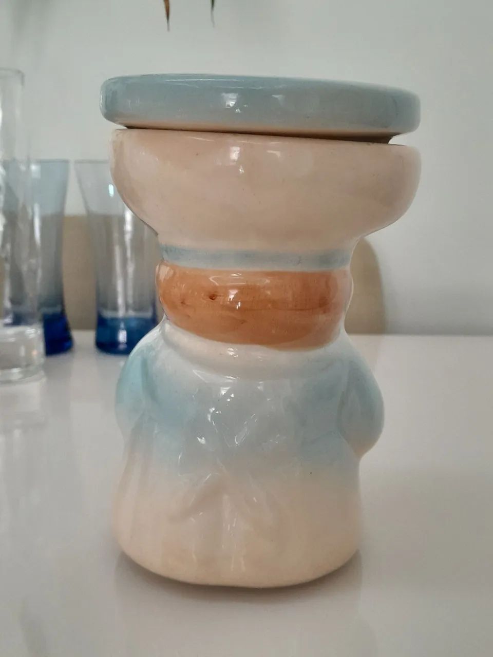 Açucareiro chef de cozinha antigo  - Foto 2