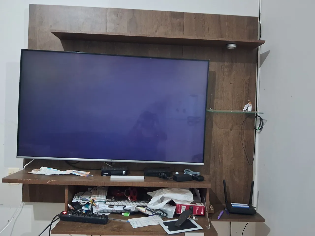 Rack para TV com Painel