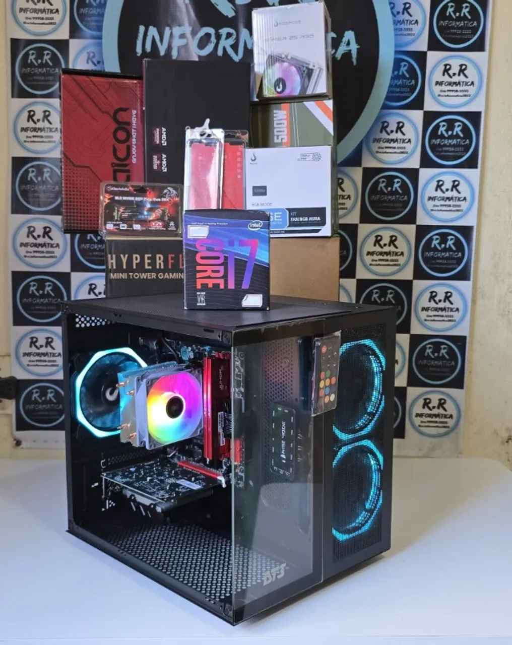 CPU Nova Gamer Core i7 RGB, 16GB, SSD-NVME
