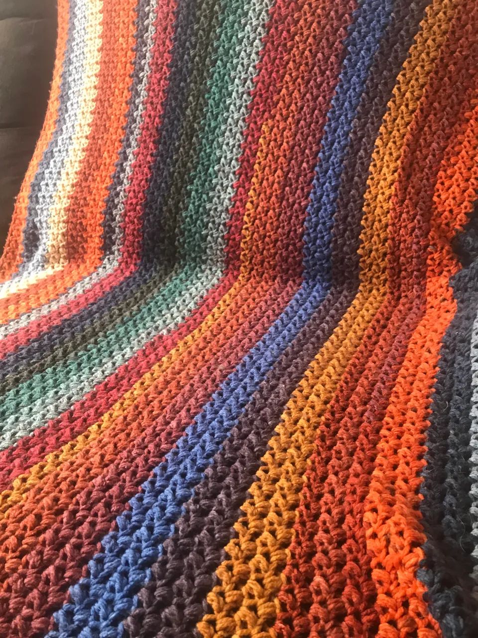 Peça de decoração de crochê 
