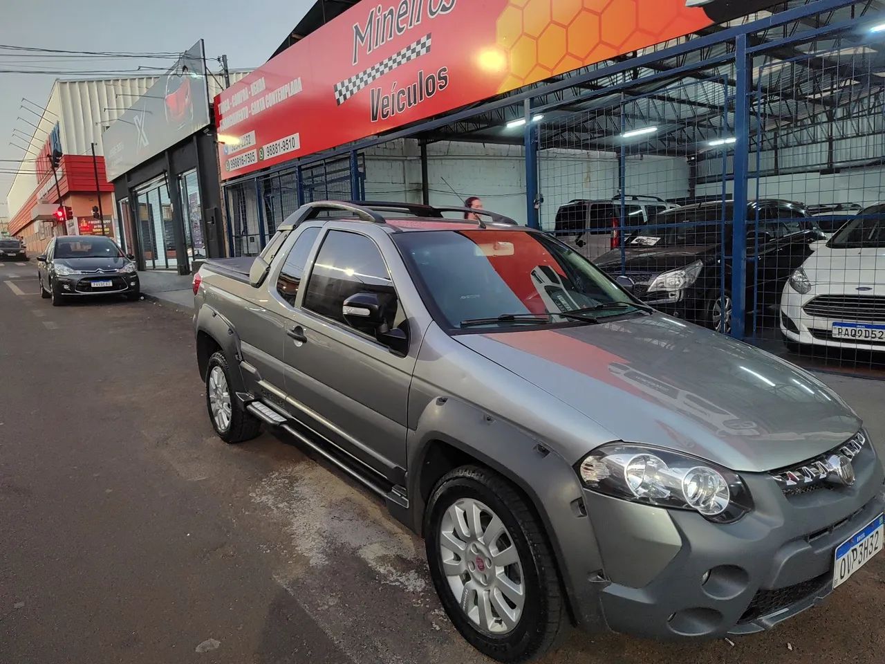 Fiat Strada adventure 1.8 locker completo flex - Foto 5