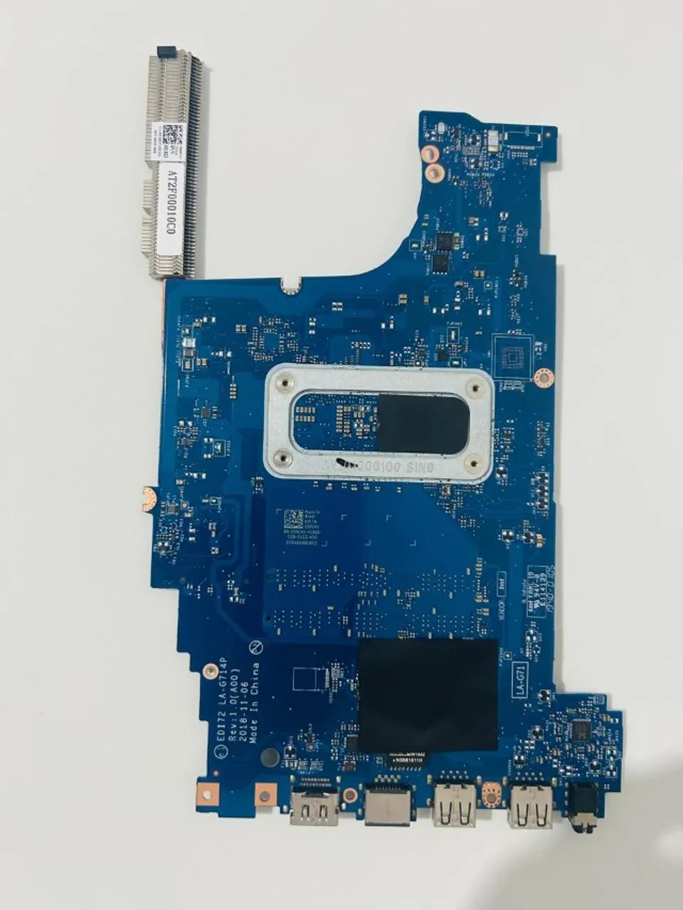 Placa mãe LA-G714P para dell inspiron 3481 3581 3781 3584 - com defeito - Foto 2
