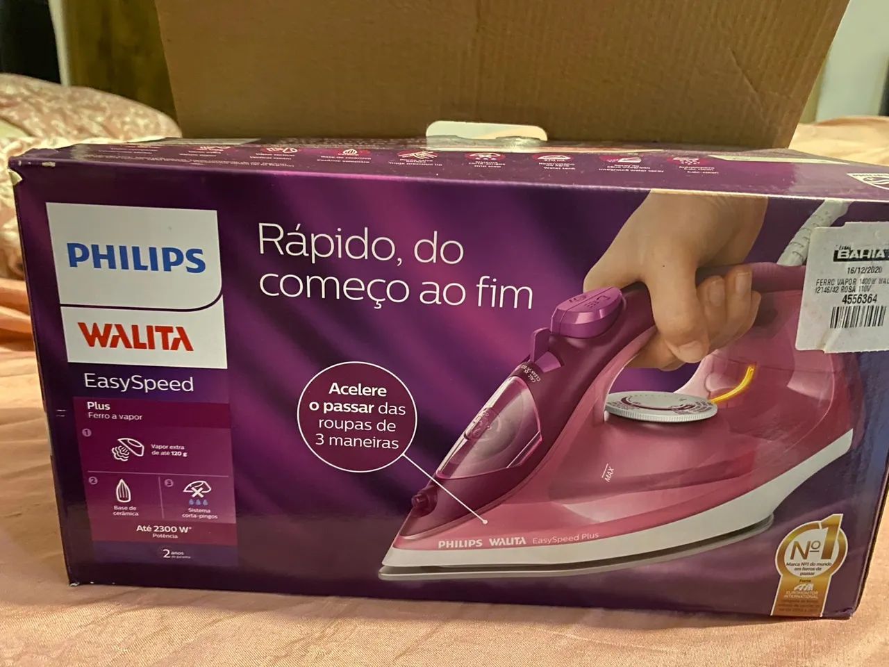 Ferro de passar nunca usado!!! - Foto 3