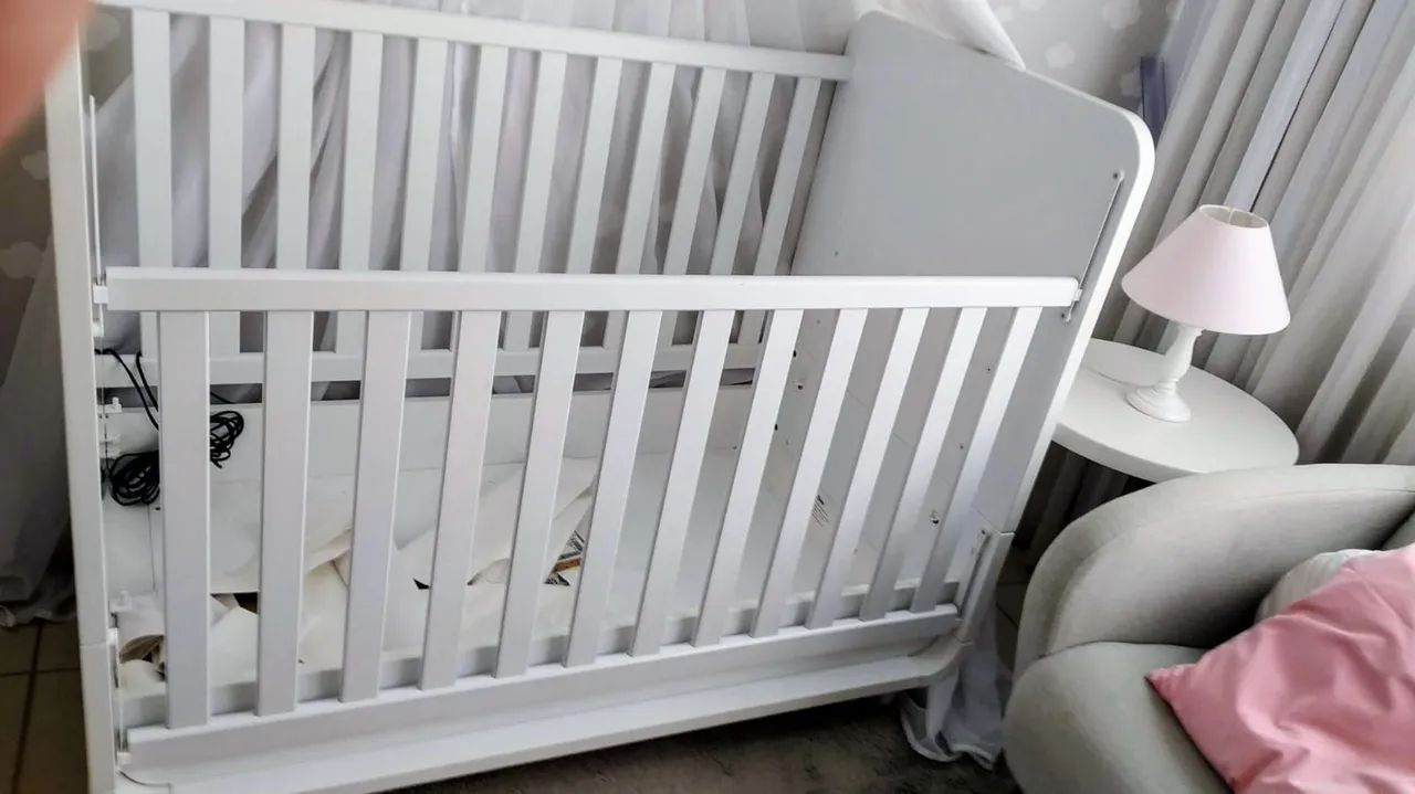 Berço e Mini Cama Branco - Excelente Qualidade - Foto 2