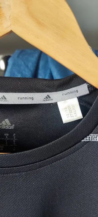 Camiseta Adidas Masculina Preta - Foto 5