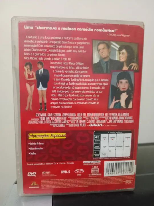 A Dama de Vermelho - DVD - Foto 2
