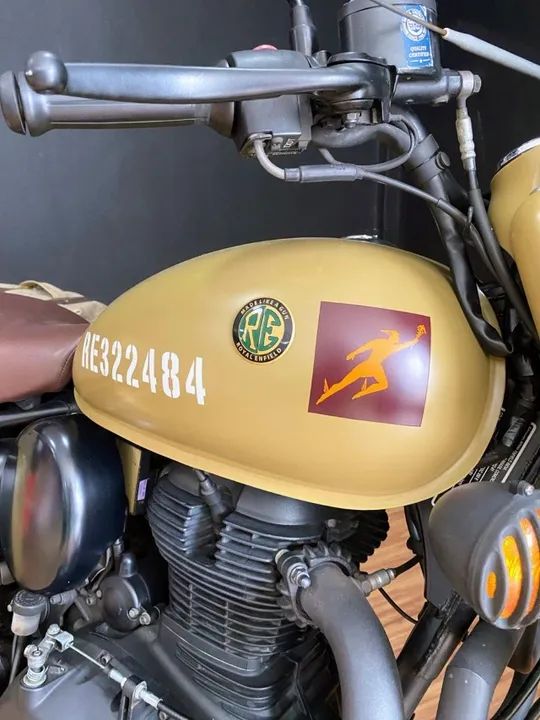 *ROYAL ENFIELD CLASSIC 350 DESERT SEND 2024 SEMINOVA* - Foto 5