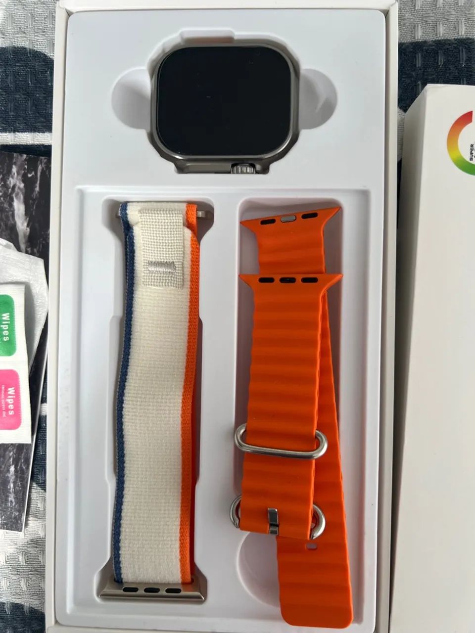 Relógio Smartwatch W69 Ultra Plus 49mm Tela Amoled Series 10 - Foto 6