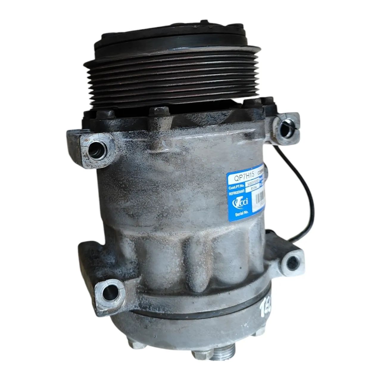 Compressor Ar Condicionado Original Tector C/ Avaria E2203 - Foto 5