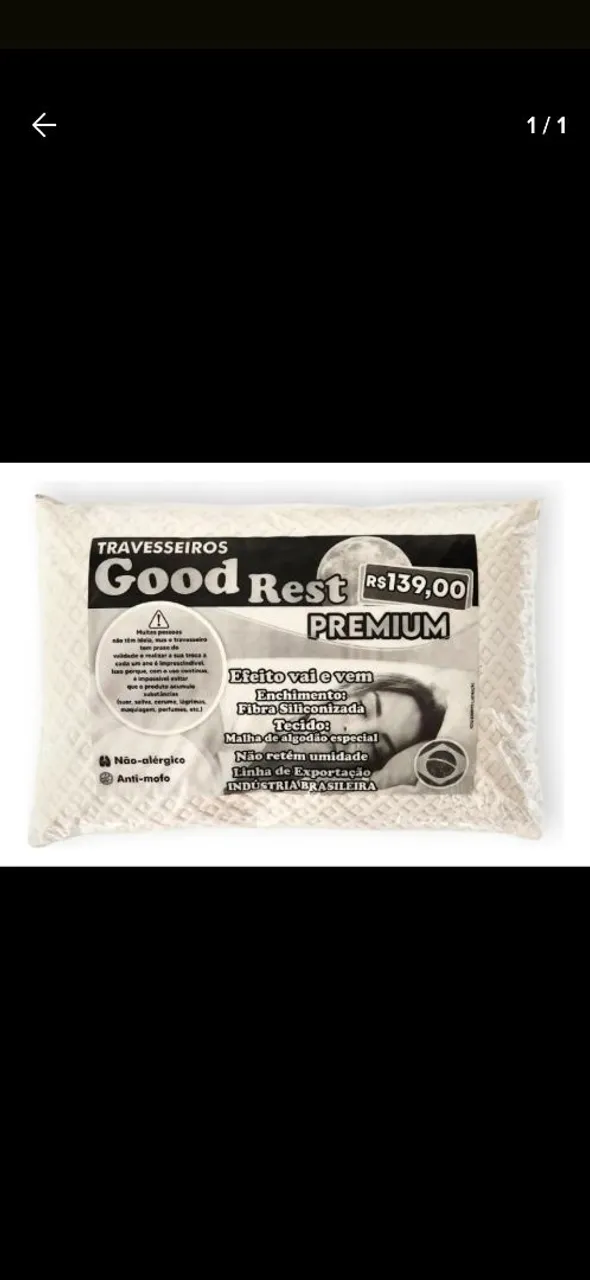 Travesseiro Good Rest