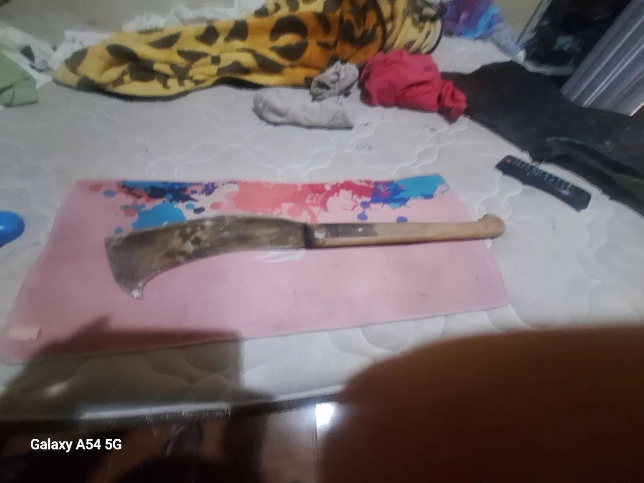 Facão de Aço - Lâmina Curva - Foto 4