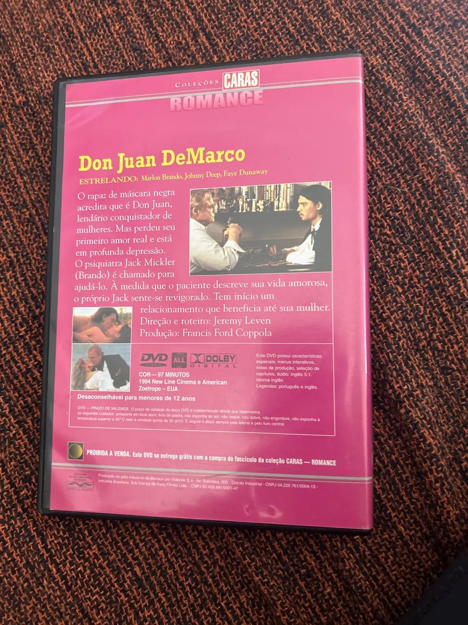 Dvd don juan de marco - Foto 3