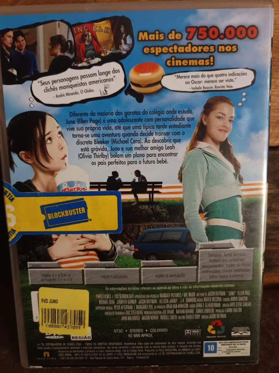 Filme Juno. Dvd original. - Foto 2