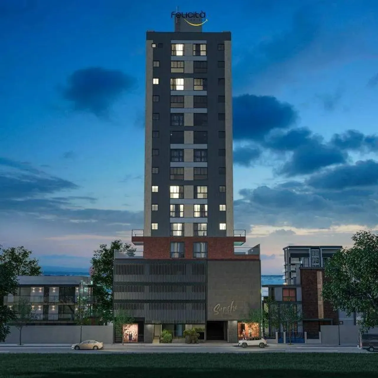 Apartamento em construção Centro de Balneário Camboriú