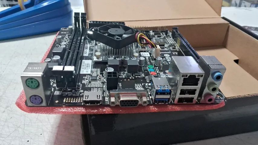 Placa-mãe e processador Biostar A68n-5600e A4-350b Placa-mãe e processador Biostar A68n-56 - Foto 2