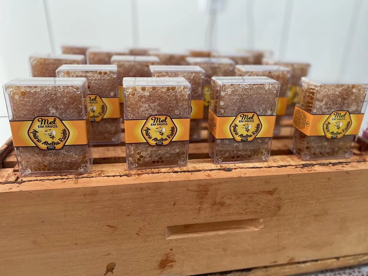 Favos de mel em embalagens de acrílico  - Foto 2
