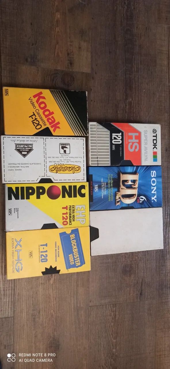 Fitas Vhs Usadas - Foto 2