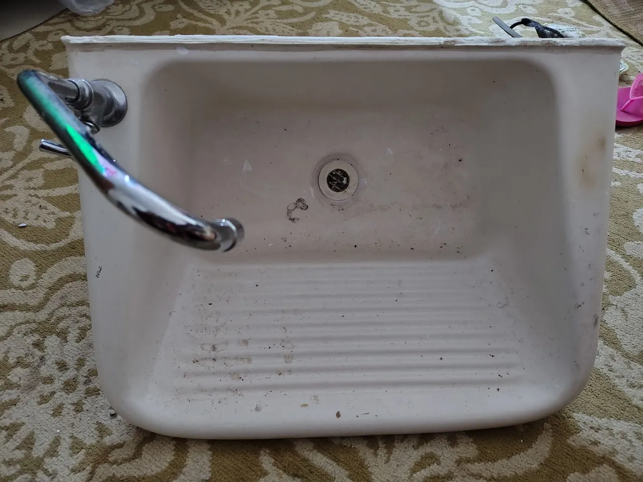 Cuba de cozinha em cerâmica