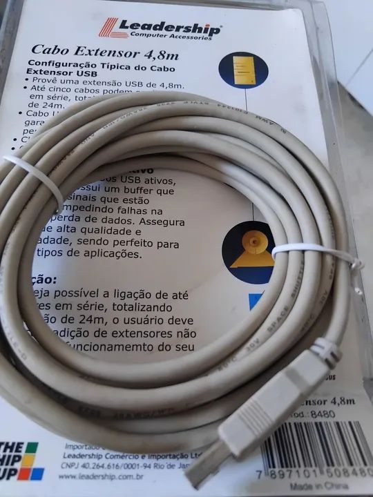 Extensor USB 4,8m - Leadership - Foto 4