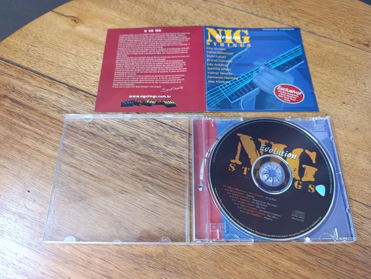 CD NIG Strings - Evolution Versões completas para tocar Guitarra junto. - Foto 5