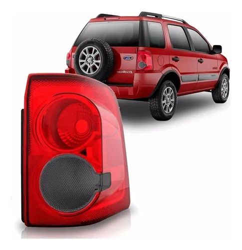Sinaleira Traseira Ecosport Fume 2008 09 10 11 2012 Lado