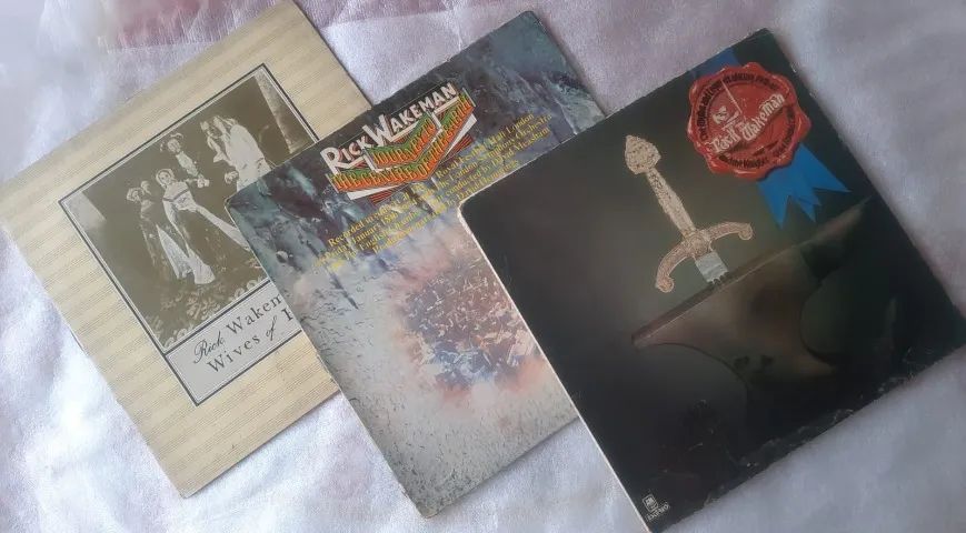 LP VINIL - COLEÇÃO RICK WAKEMAN - 3 ÁLBUNS CLÁSSICOS