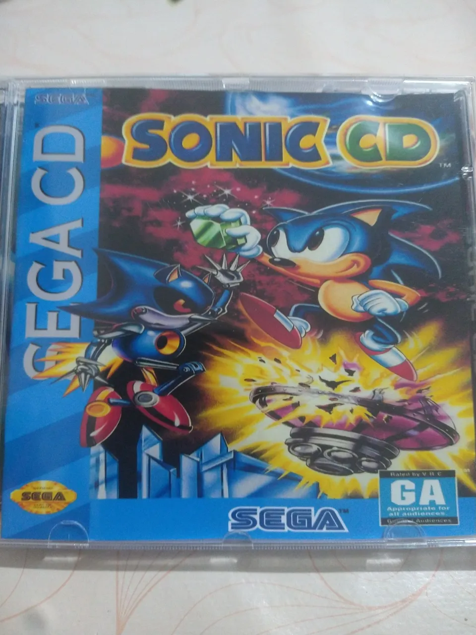 Sonic CD - Sega CD ! Repro Paralelo