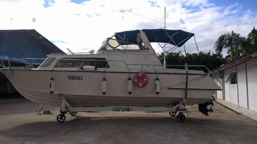 Barco 22 pés motor canadense - Foto 3