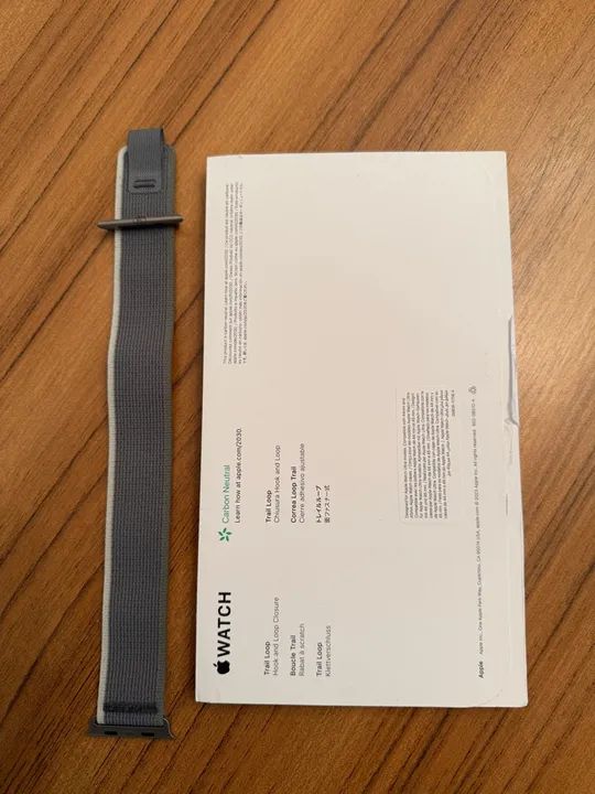 Pulseira para Apple Watch original Green/Gray - M/L - Foto 4