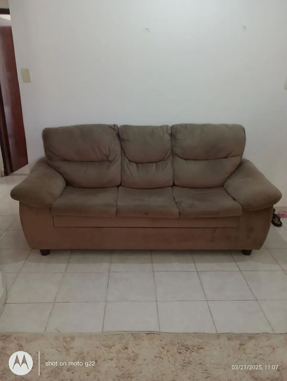 Sofa três lugares
