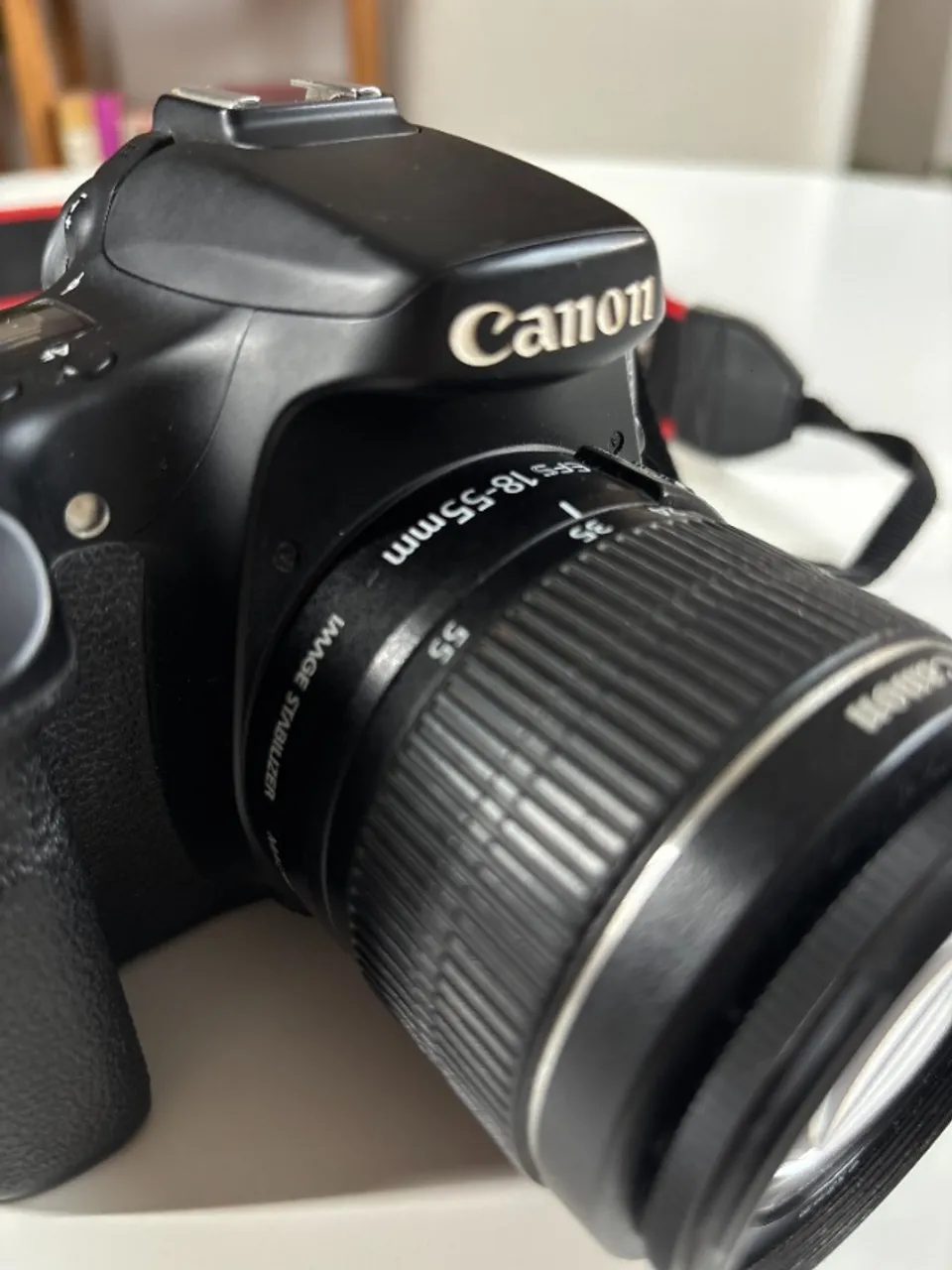 Canon Eos 70d Preto Com Lente 18-55 Incluso!!!