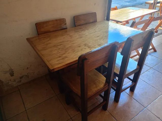 Mesas de restaurante 1,20x0,70- conjunto - Foto 3
