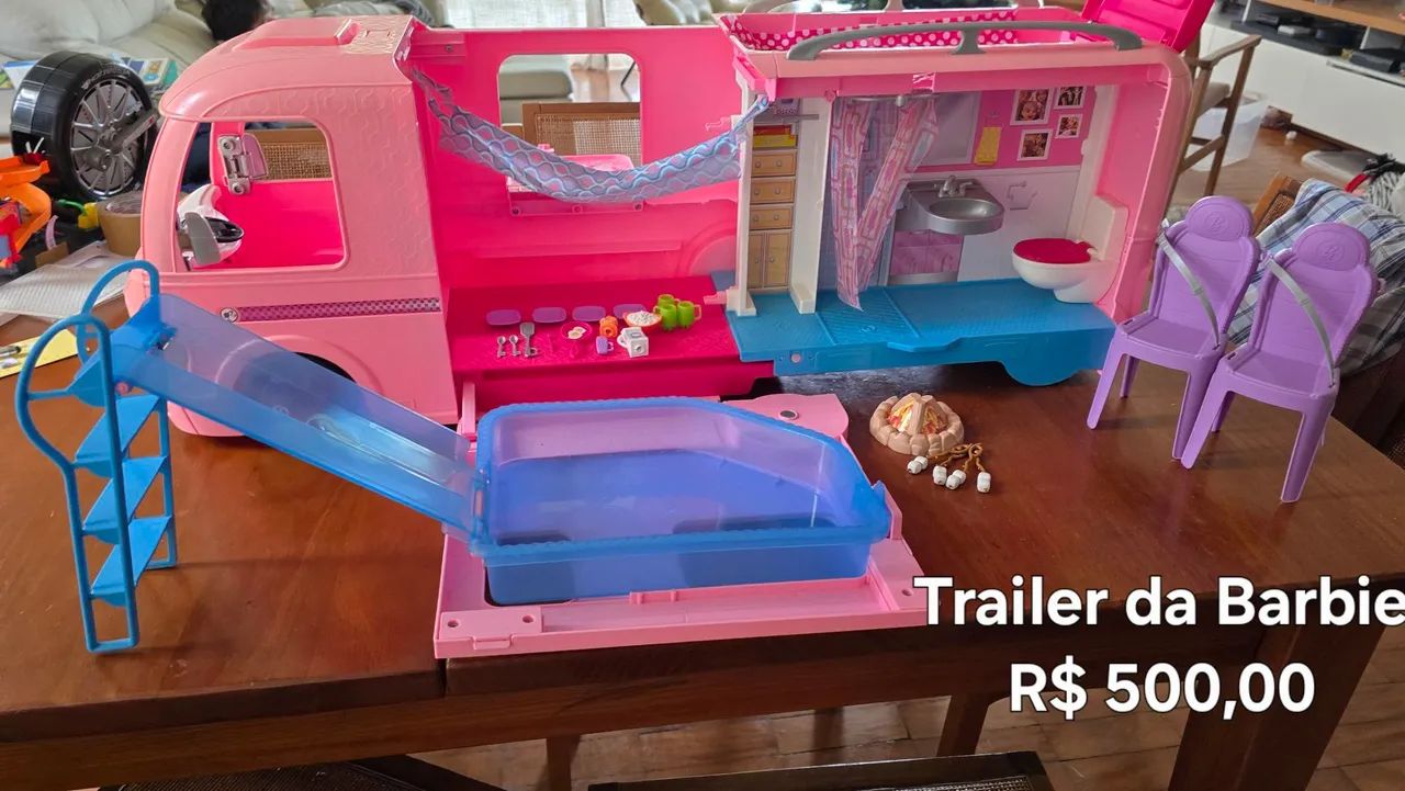 Trailer dos Sonhos Barbie com Acessórios - Mattel - Foto 3