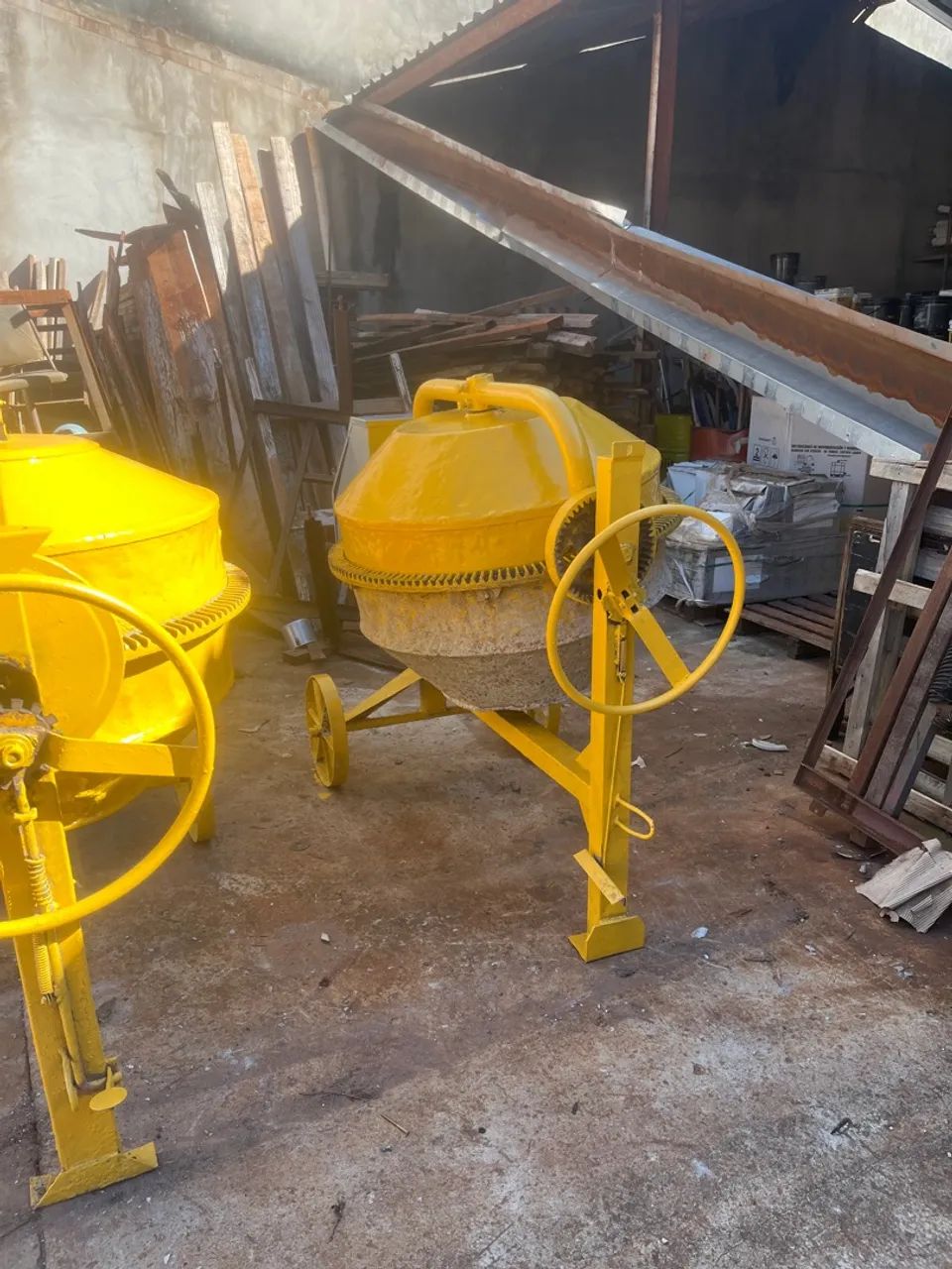 Betoneira para Construção Civil sem motor