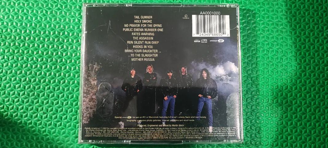 CD Iron Maiden - No Prayer For The Dying (Enhanced CD) (Parlophone) - Foto 2