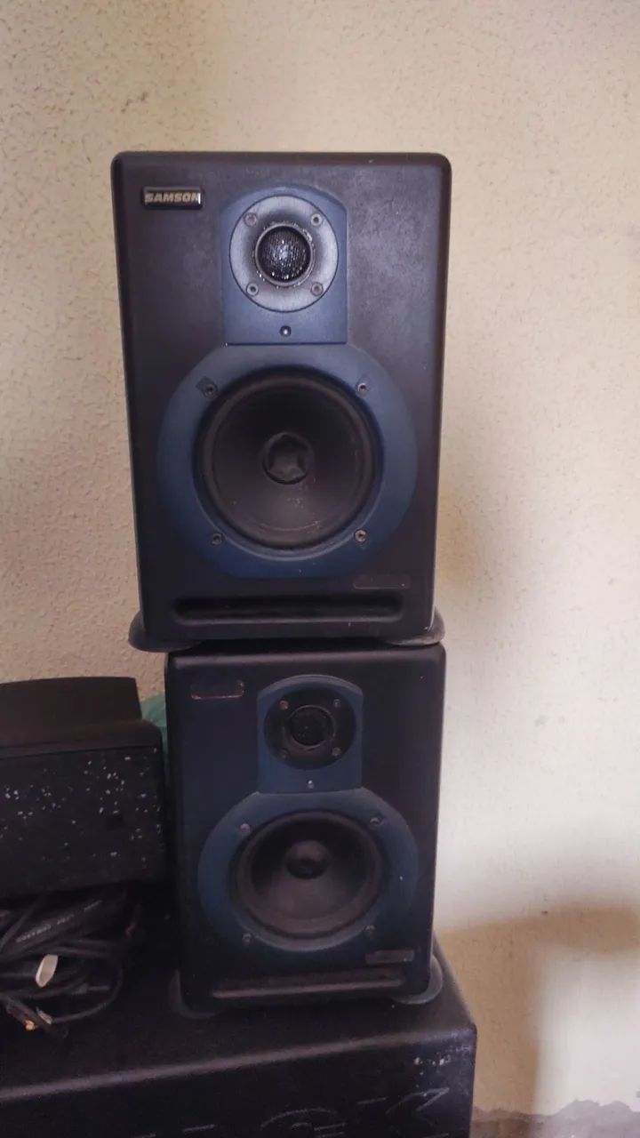 Monitores ativos Samson  - Foto 2