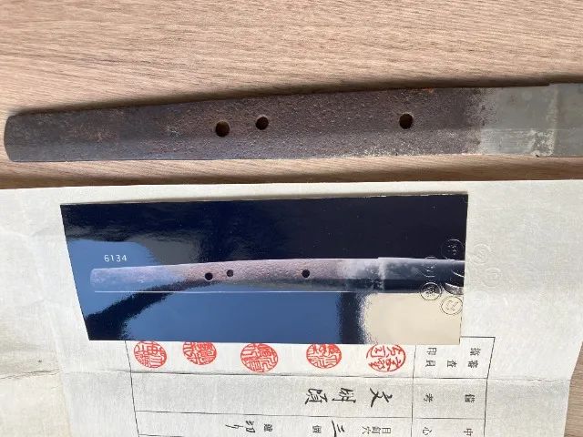 Katana - Lamina período Muromachi de 500 anos - Certificado NBTHK - Espada Japão - Katana - Foto 4