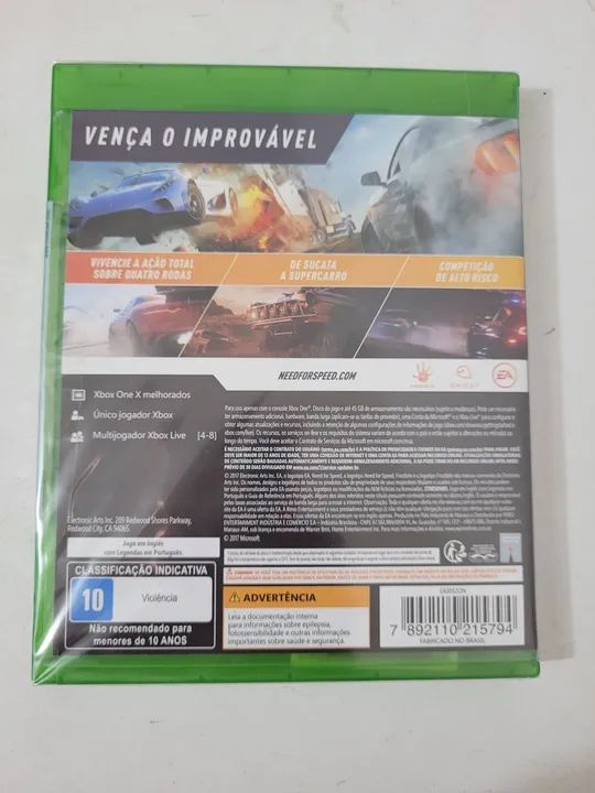 Need for Speed Payback - Xbox One Novo Lacrado - Foto 2