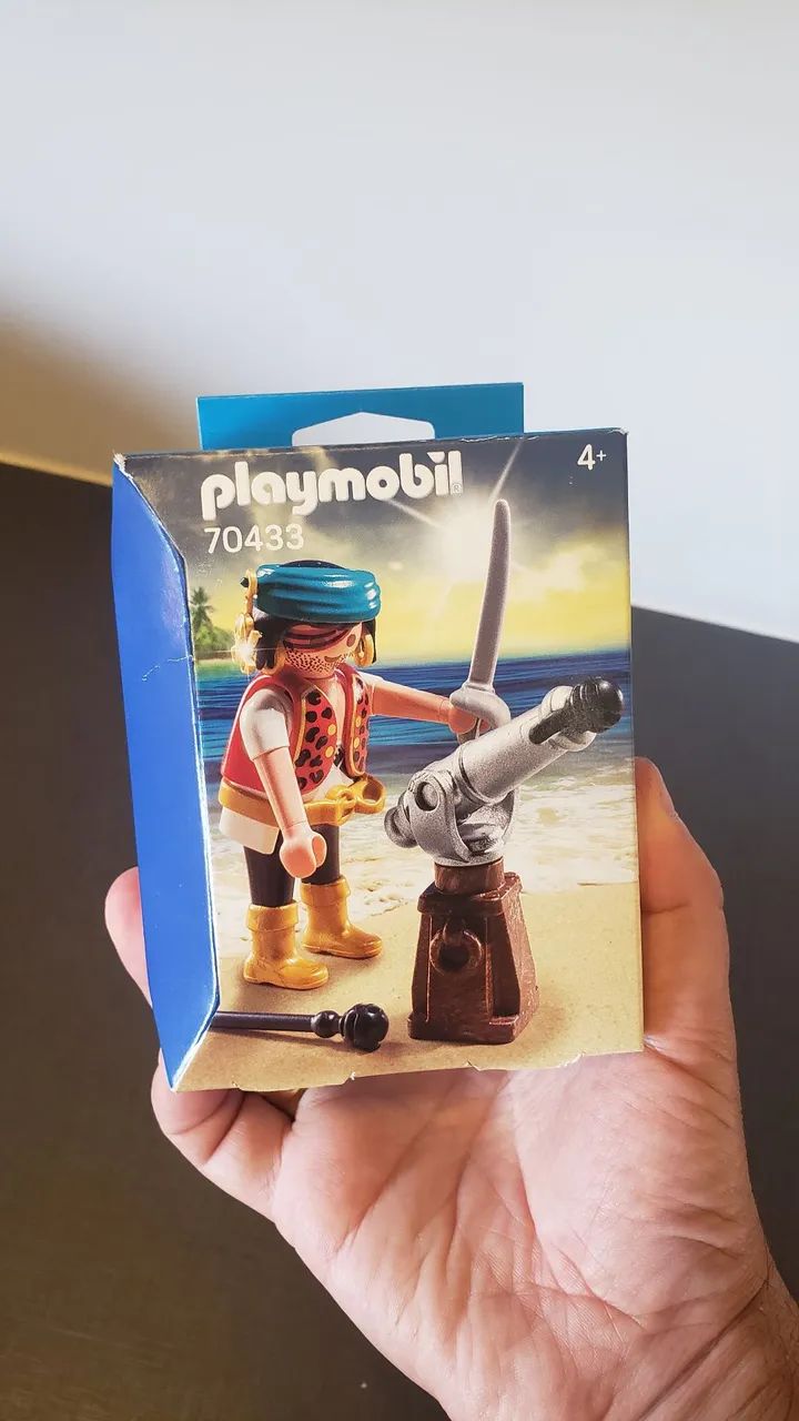 Playmobil NOVO 70433 Pirata com canhão - Foto 2