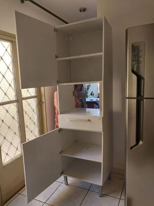 Armário de Cozinha Branco - Foto 2
